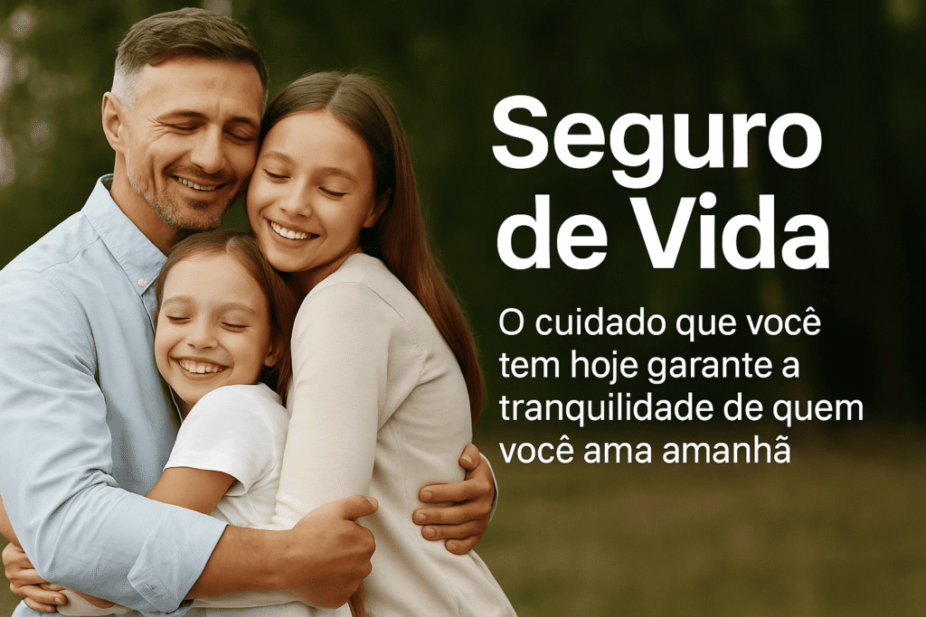 Seguro de Vida: o cuidado que você tem hoje garante a tranquilidade de quem você ama amanhã